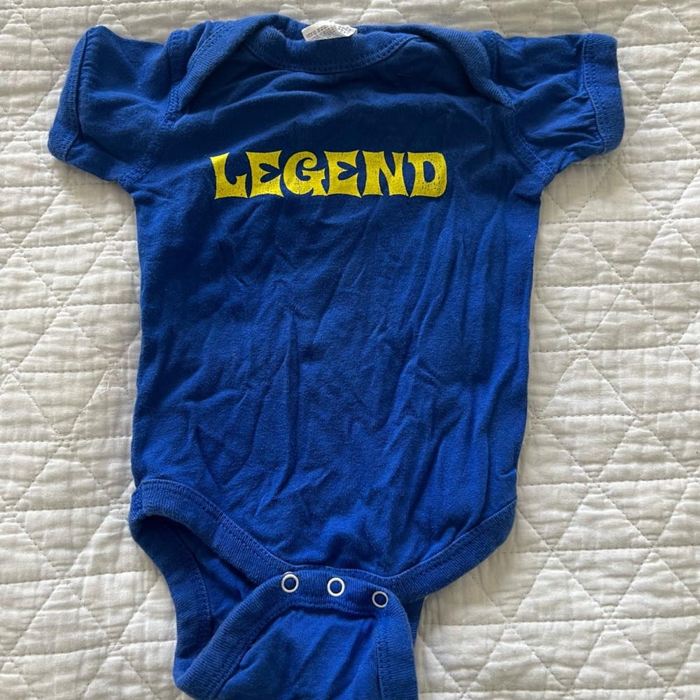 Rabbit skins blue cute onesie Legend - worn once!